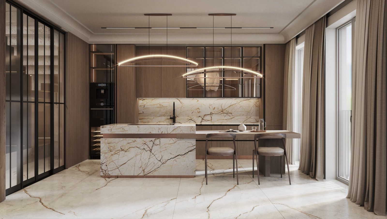 Дизайн интерьера дома в Баден-Баден