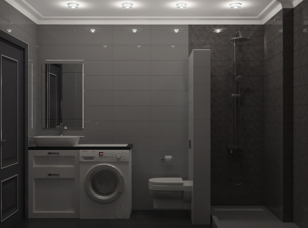 Интерьер в серых тонах