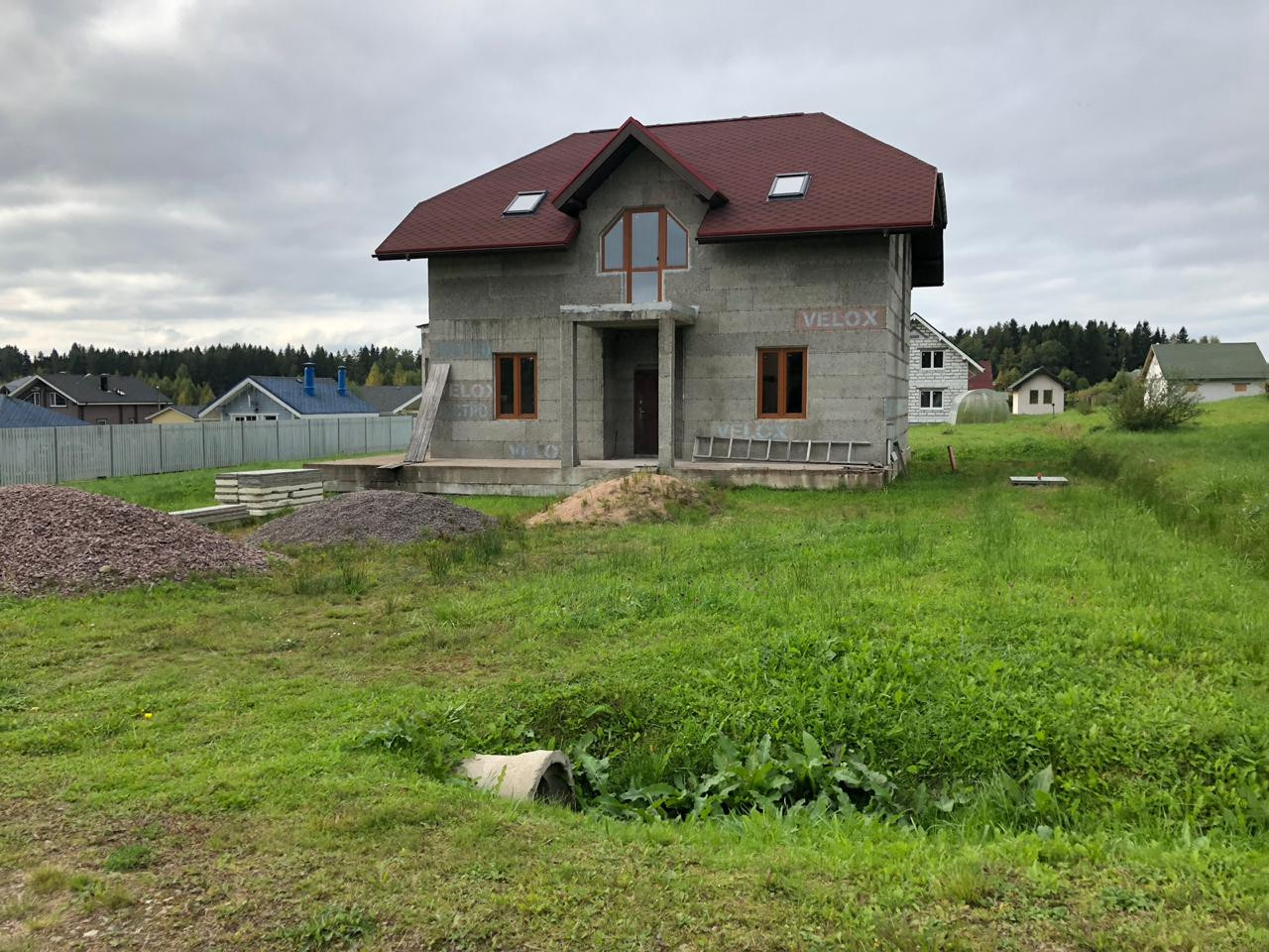 Дом до реконструкции в кп "Капелла"