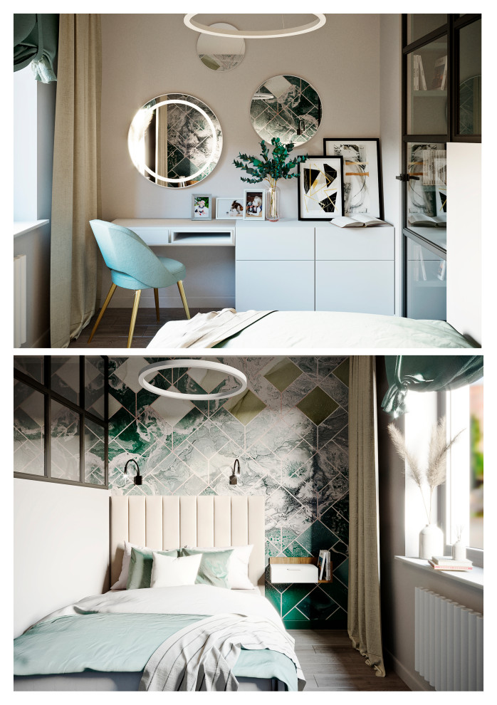 Двухкомнатная квартира для семьи в ЖК Загорье