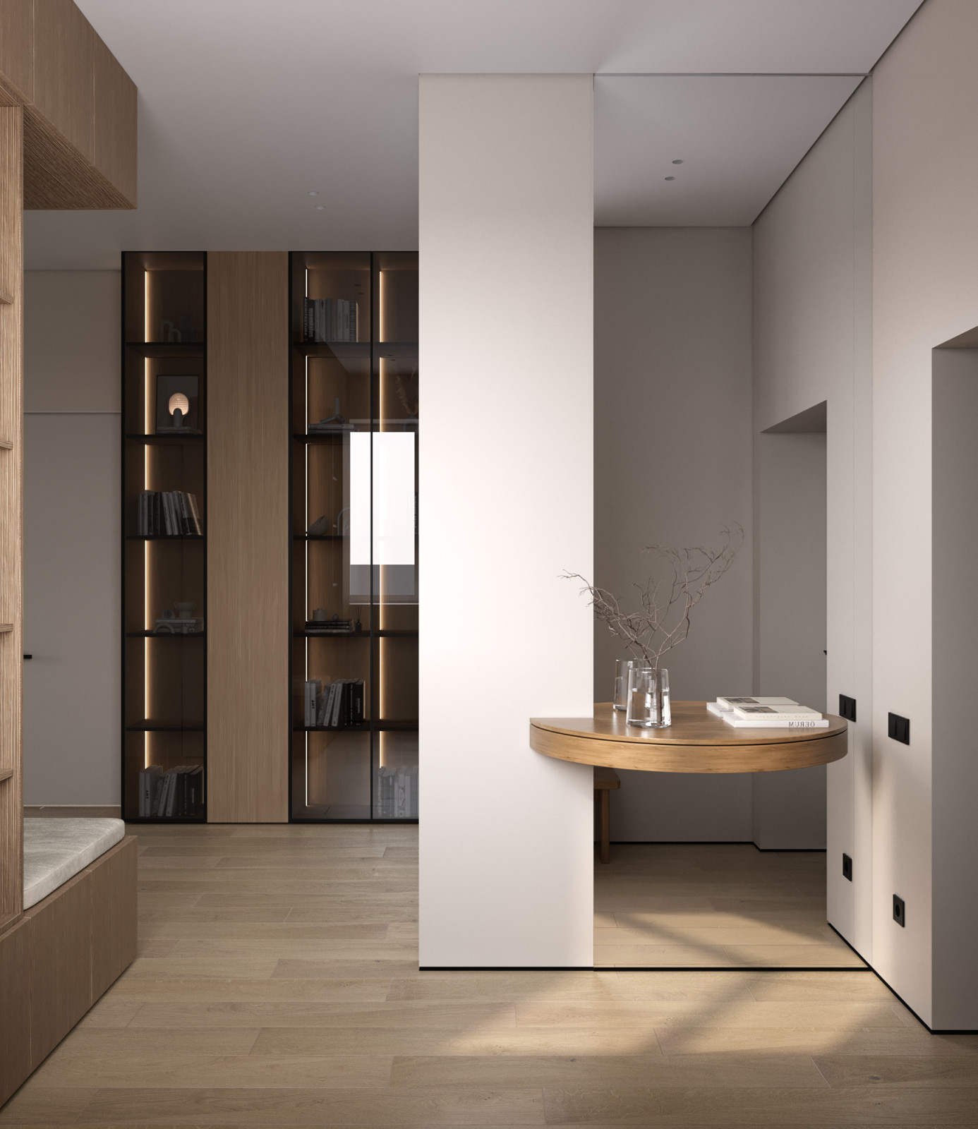 Обложка проекта: Коттедж в Мытищах, д. Шолохово — современный стиль с элементами минимализма