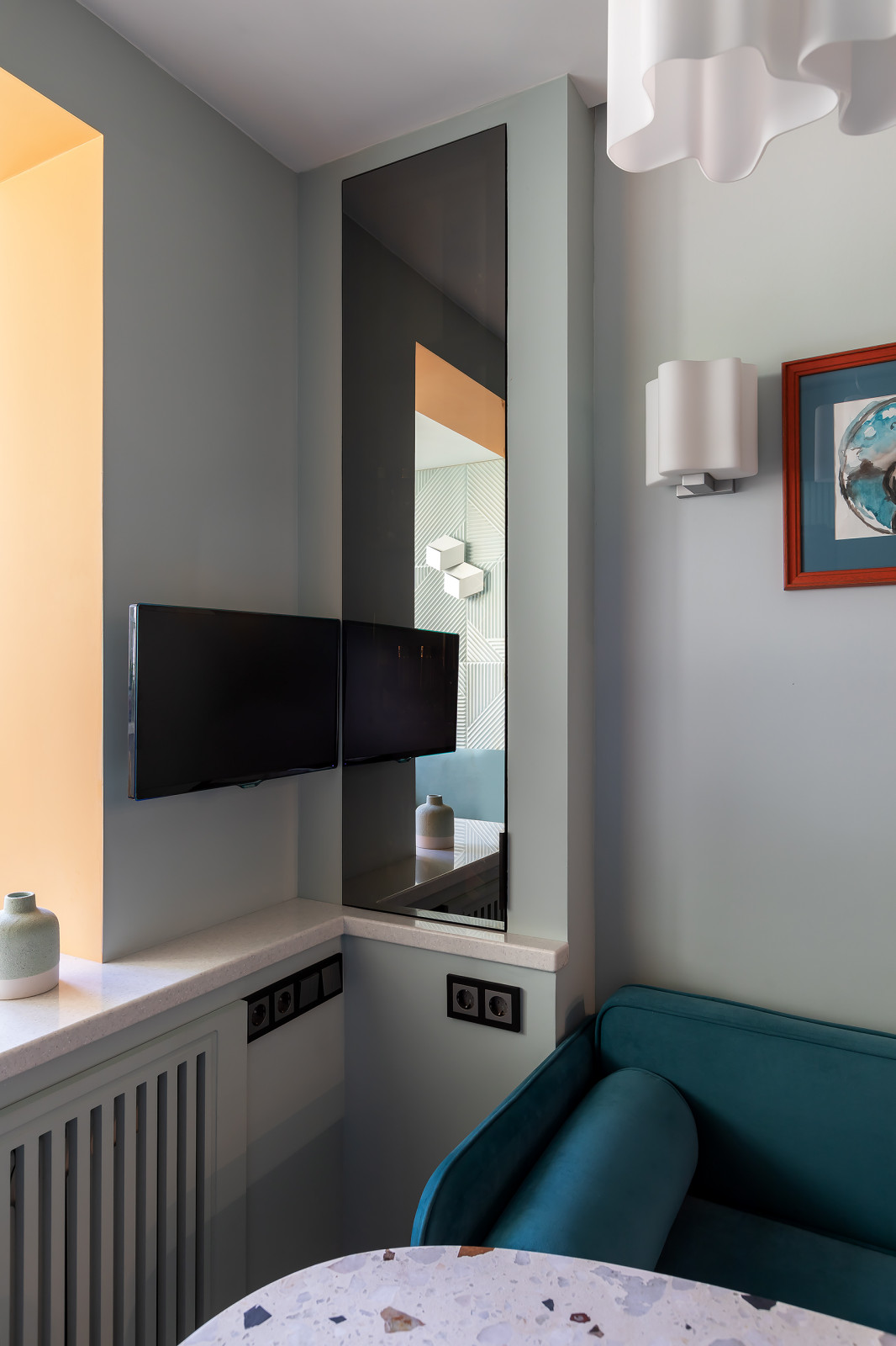 Квартира с яркими деталями и штрихами