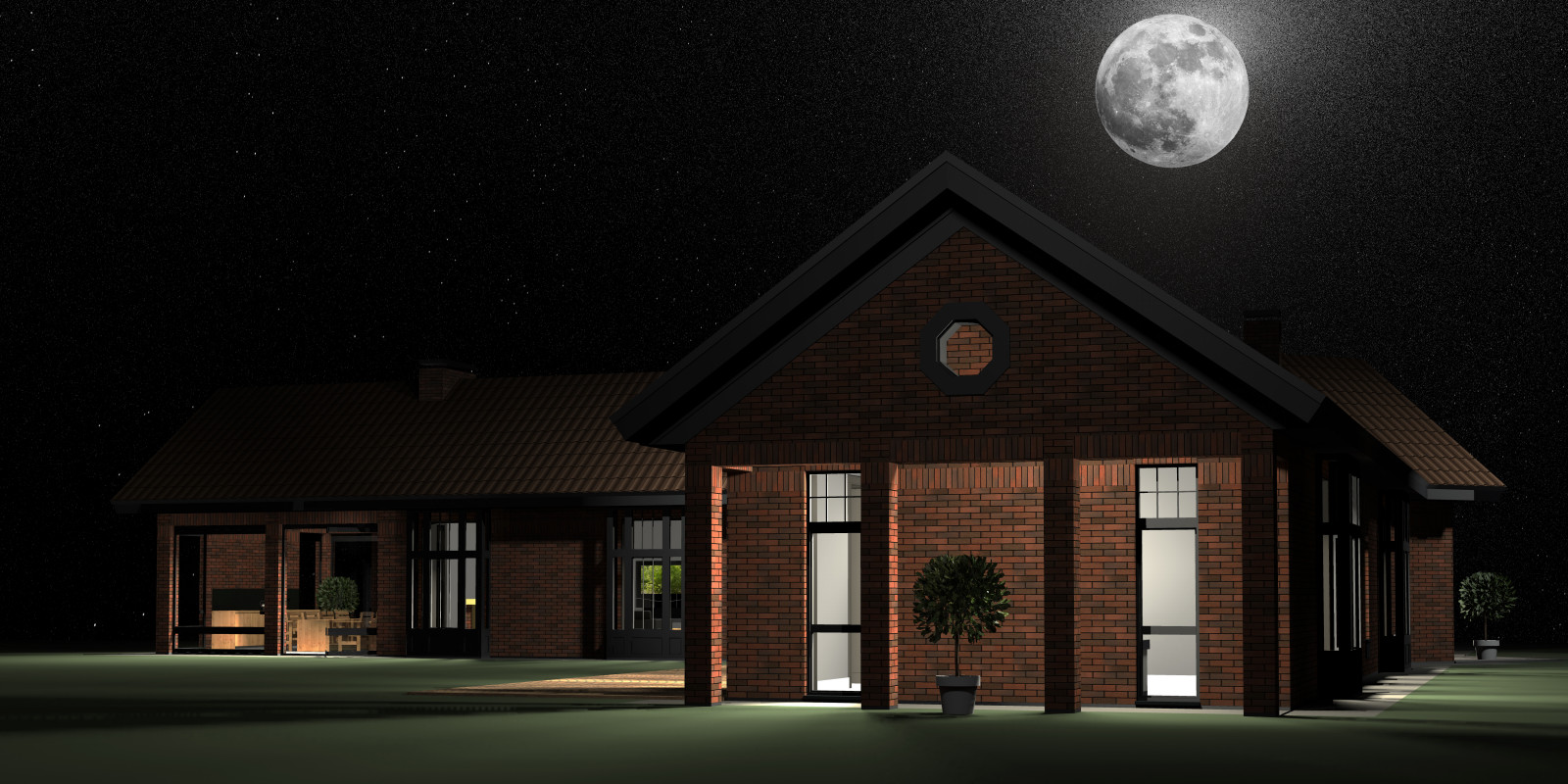 Индивидуальный дом в деревне Щеголево Рязанской области