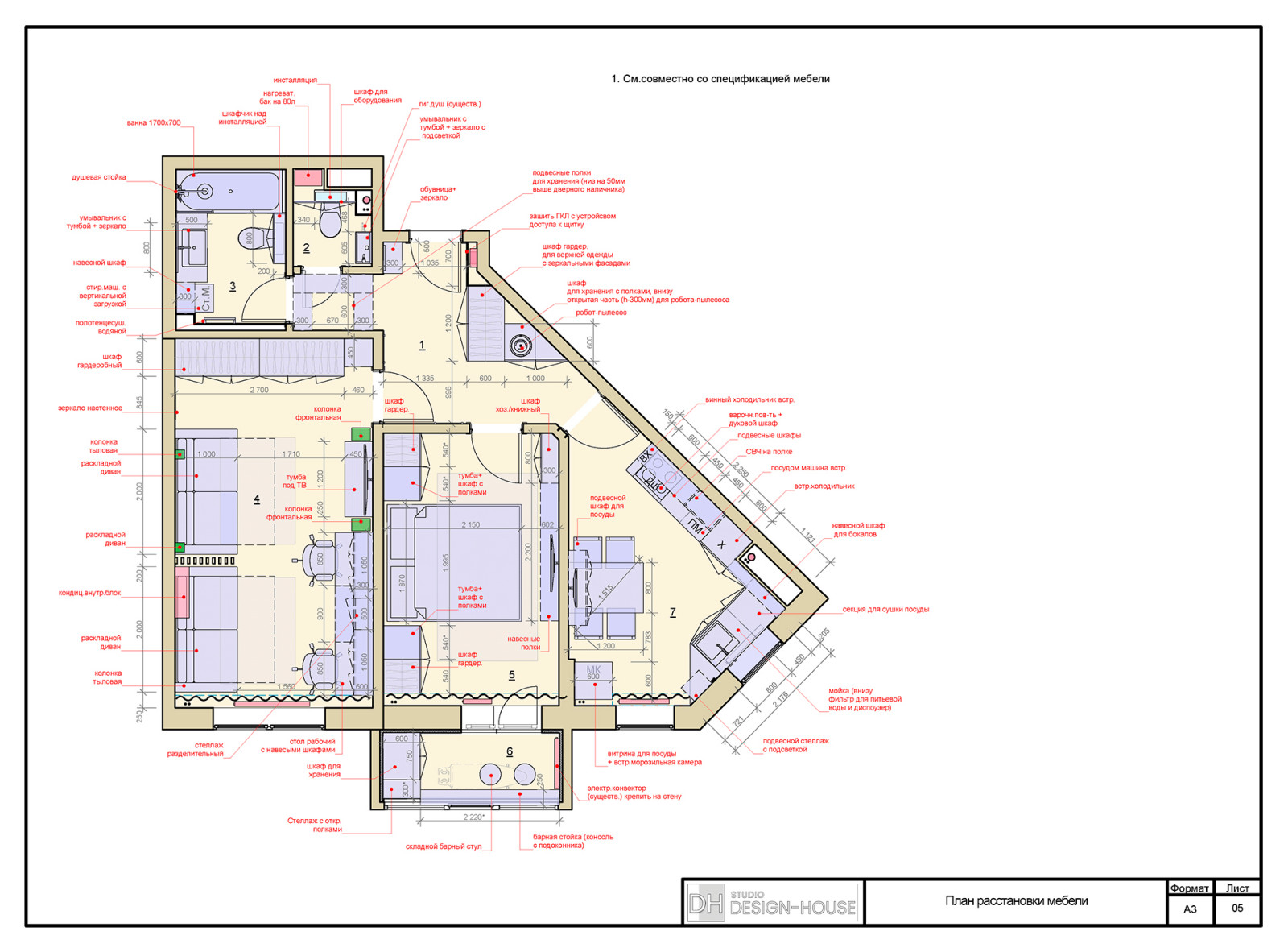 Планировочные решения