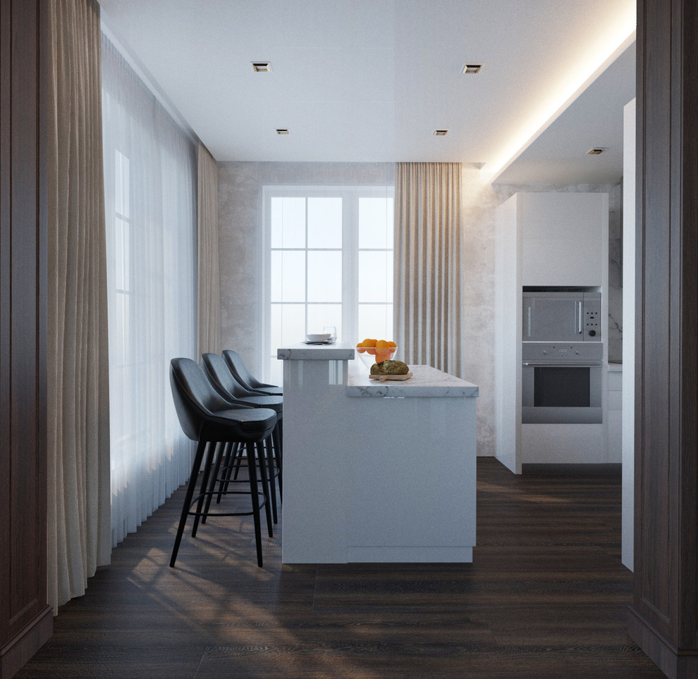 Коттедж в современном стиле с элементом американской классики