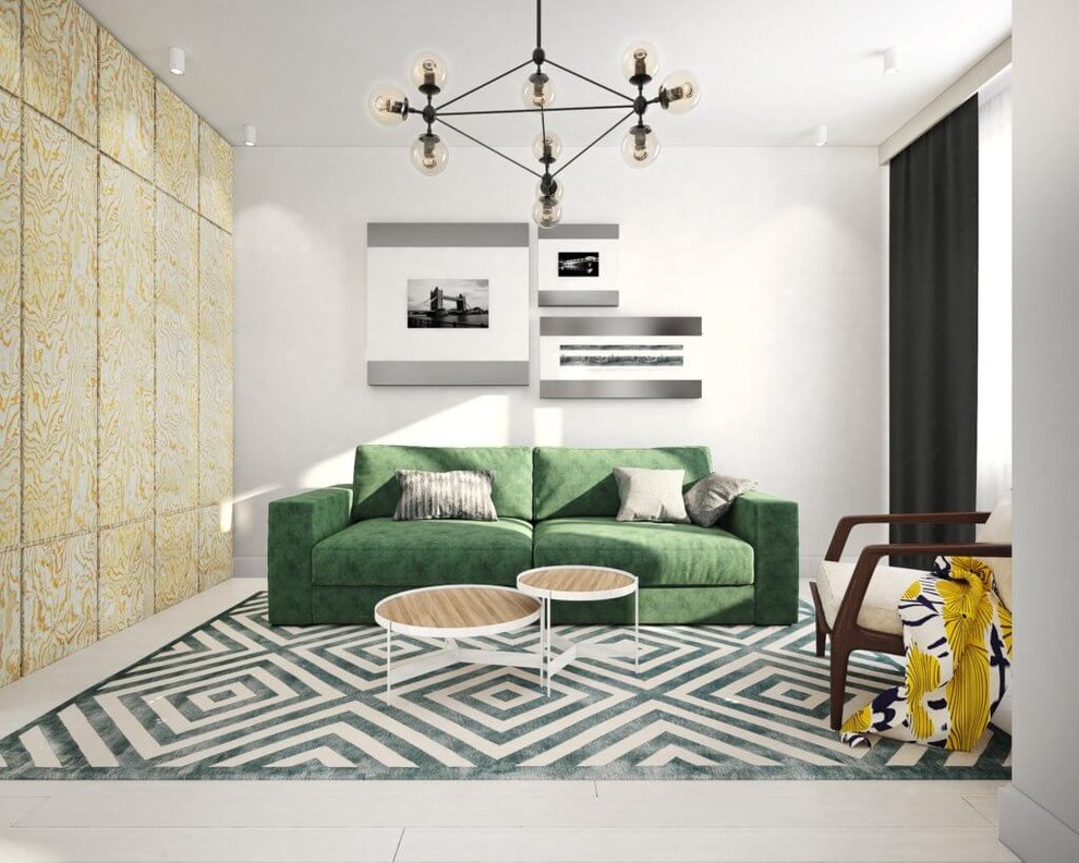 ЖК Самоцветы студия 35 м²