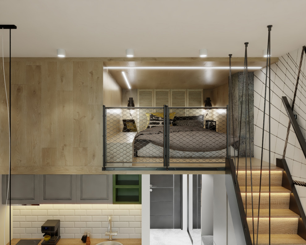 Двухъярусный лофт