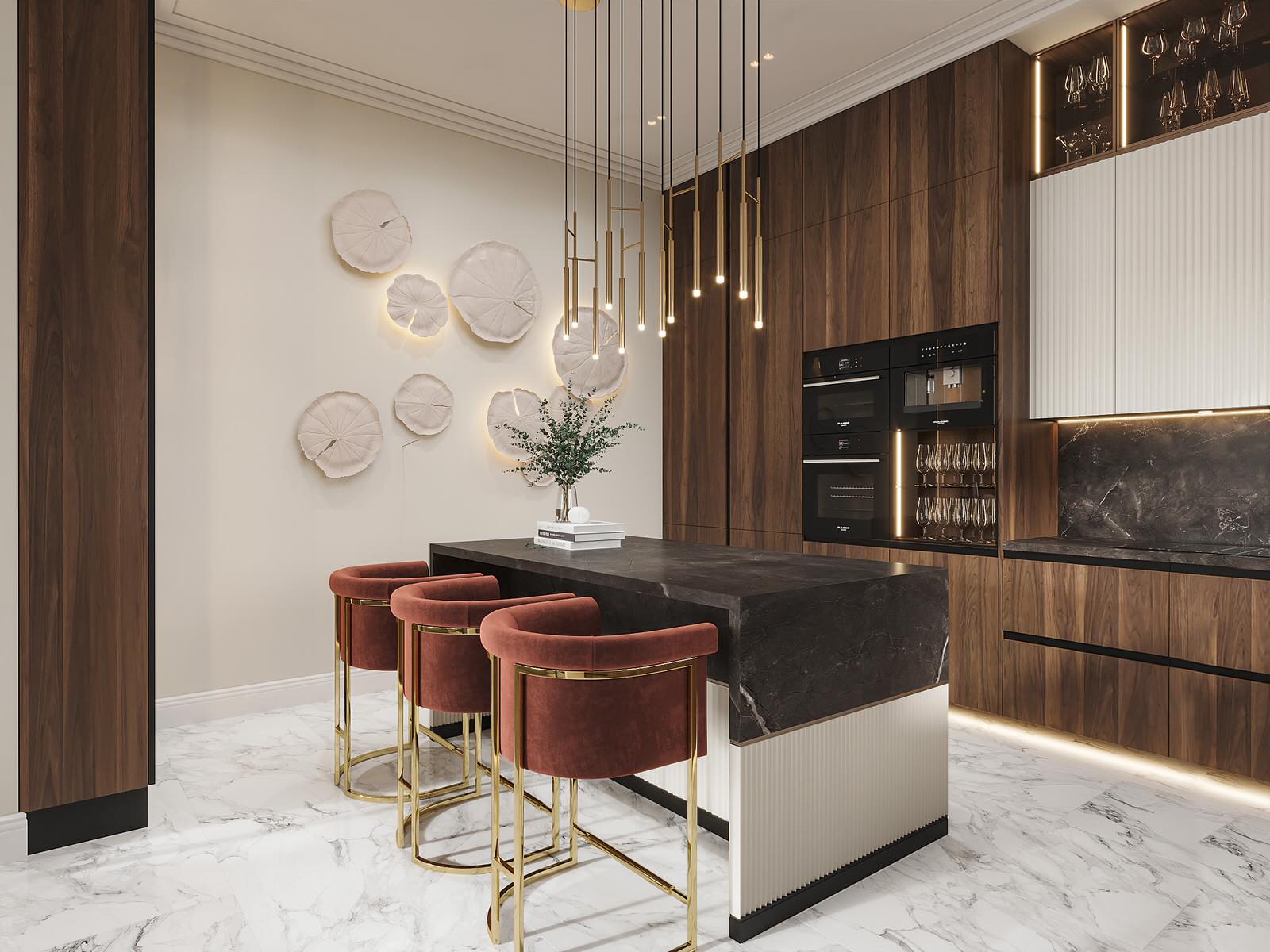 Дизайн-проект жилого дома в КП «Папушево» 409.8 кв.м