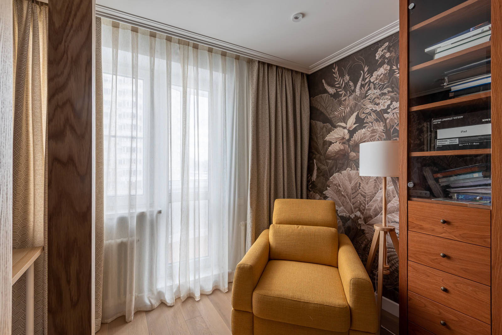 Обложка проекта: Шторы в квартире Москвы