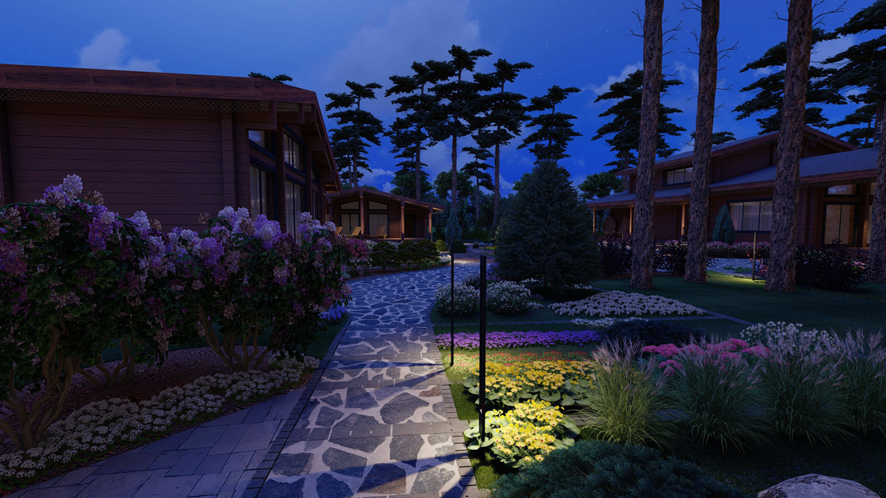 Сад в лесу для всей семьи