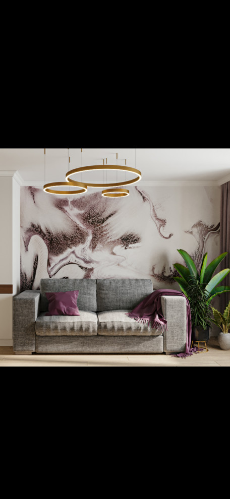 Обложка проекта: Большая квартира 100 кв. м. в центре города