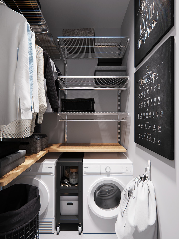 Белая квартира на набережной в ЖК Ривер парк