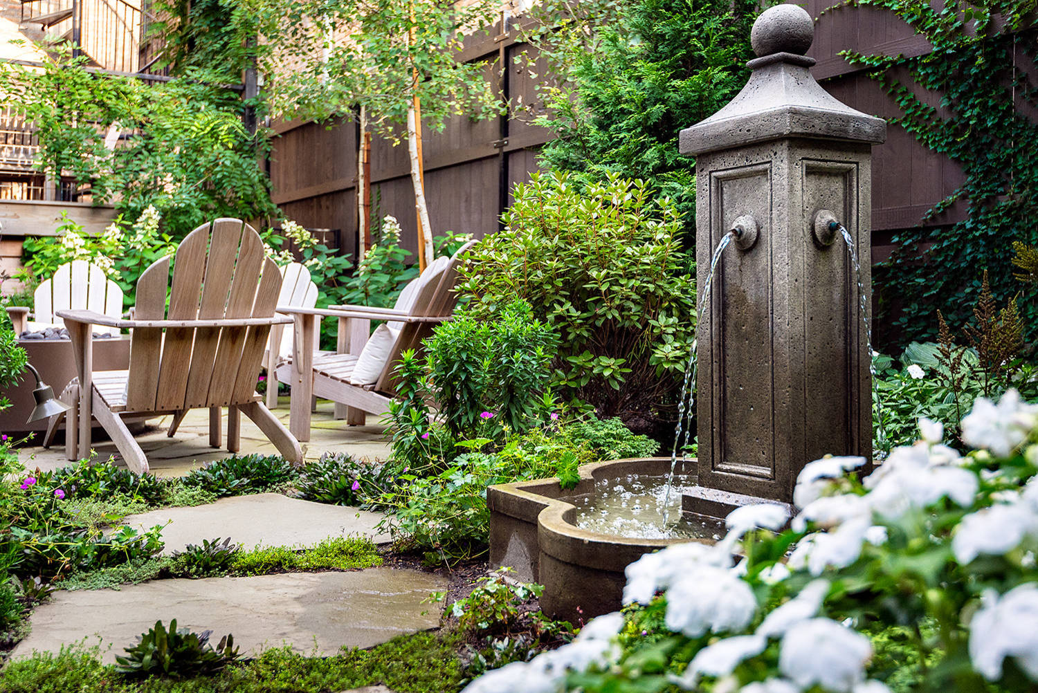 До и после: 4 участка с эффектным кострищем