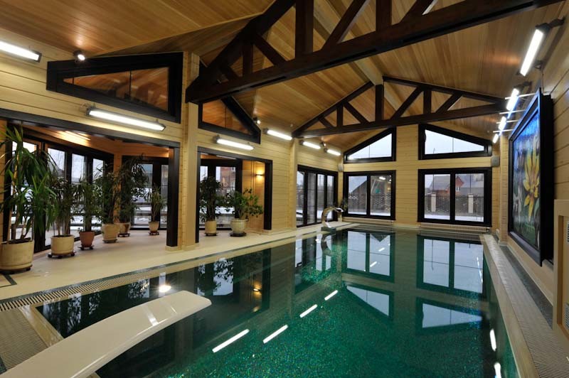 Обложка проекта: Гостевой дом с бассейном