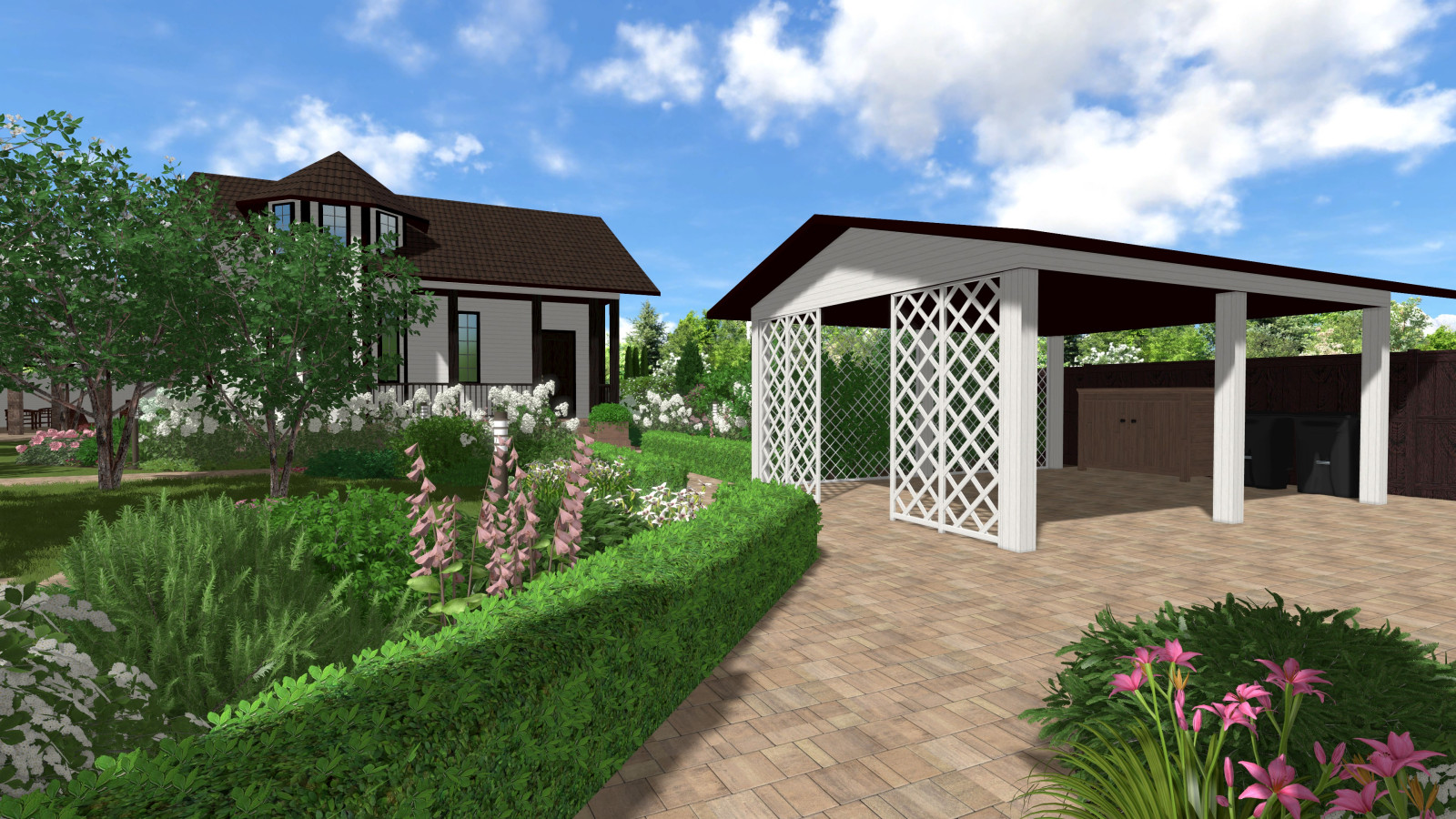 Обложка проекта: Участок в с.Дворцы, 2021