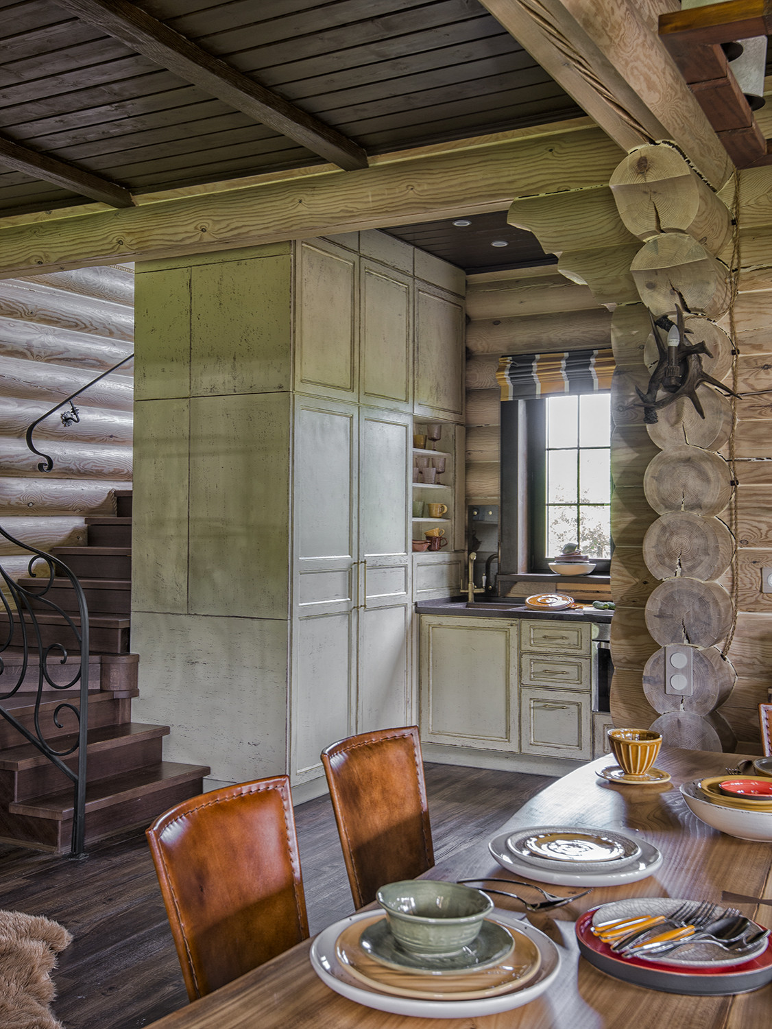 Загородный дом с экзотическим вкусом