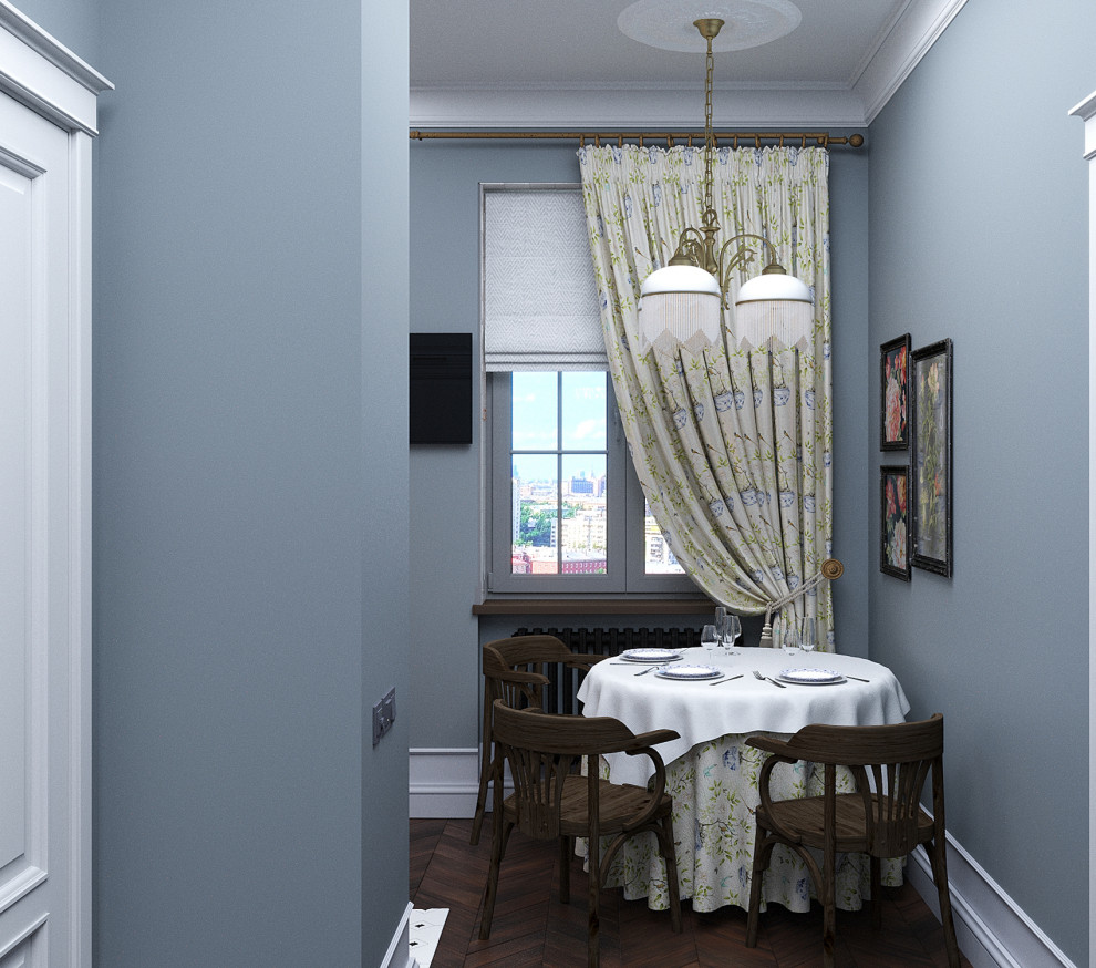 Дизайн-проект трехкомнатной квартиры для пары средних лет.