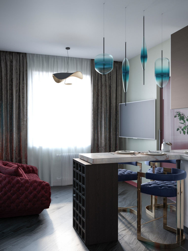 Обложка проекта: ЖК Водный. Квартира 55 кв.м.