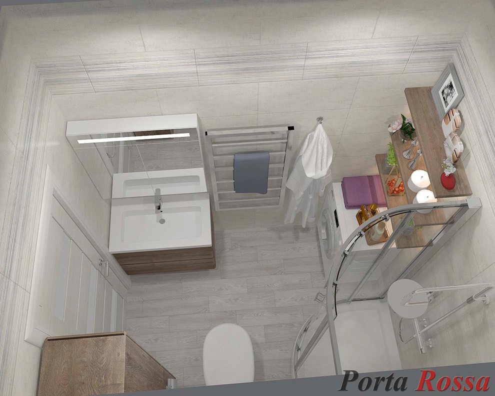 Apartment in Contemporary style (33,8 sq.m)