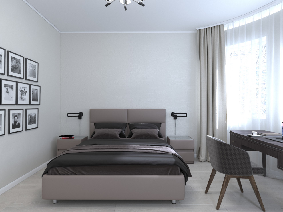 Обложка проекта: Спальня для холостяка