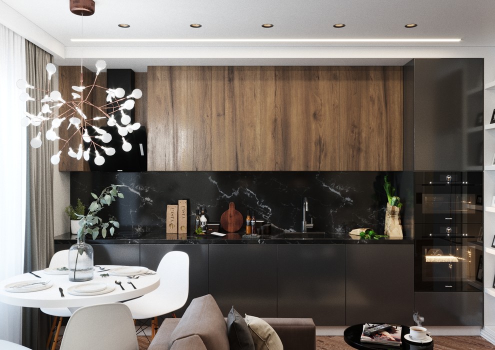 Обложка проекта: Кухня-гостиная | квартира