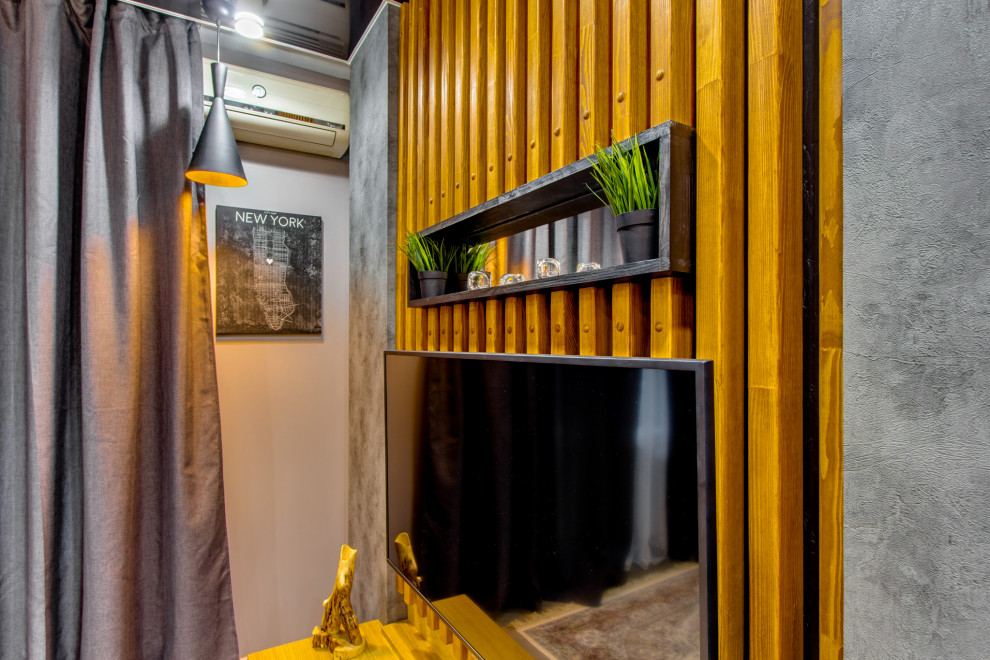 Реализованный проект квартиры в стиле Лофт