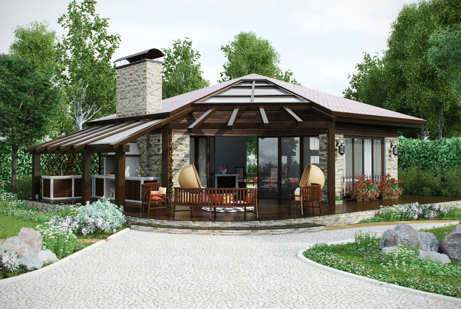 Архитектурный проект беседки
