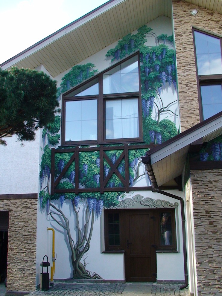 Обложка проекта: Роспись фасада