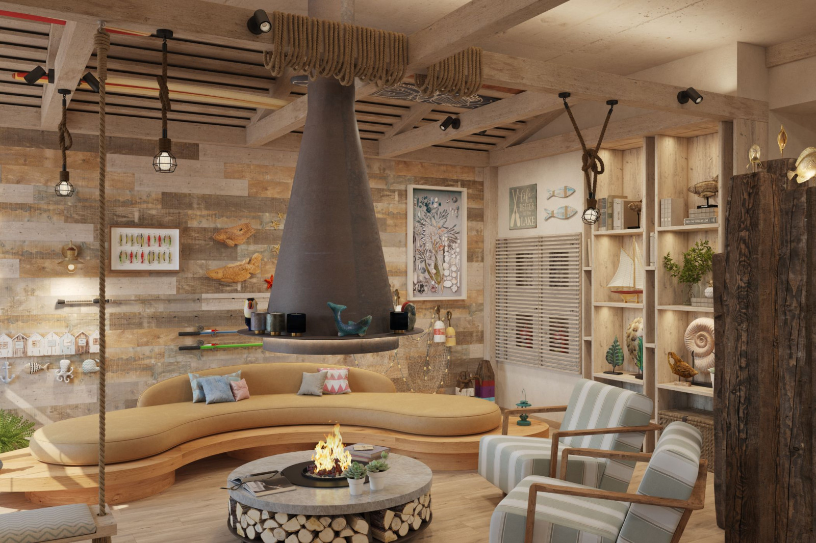 Интерьер места общего пользования (ИОП) ЖК