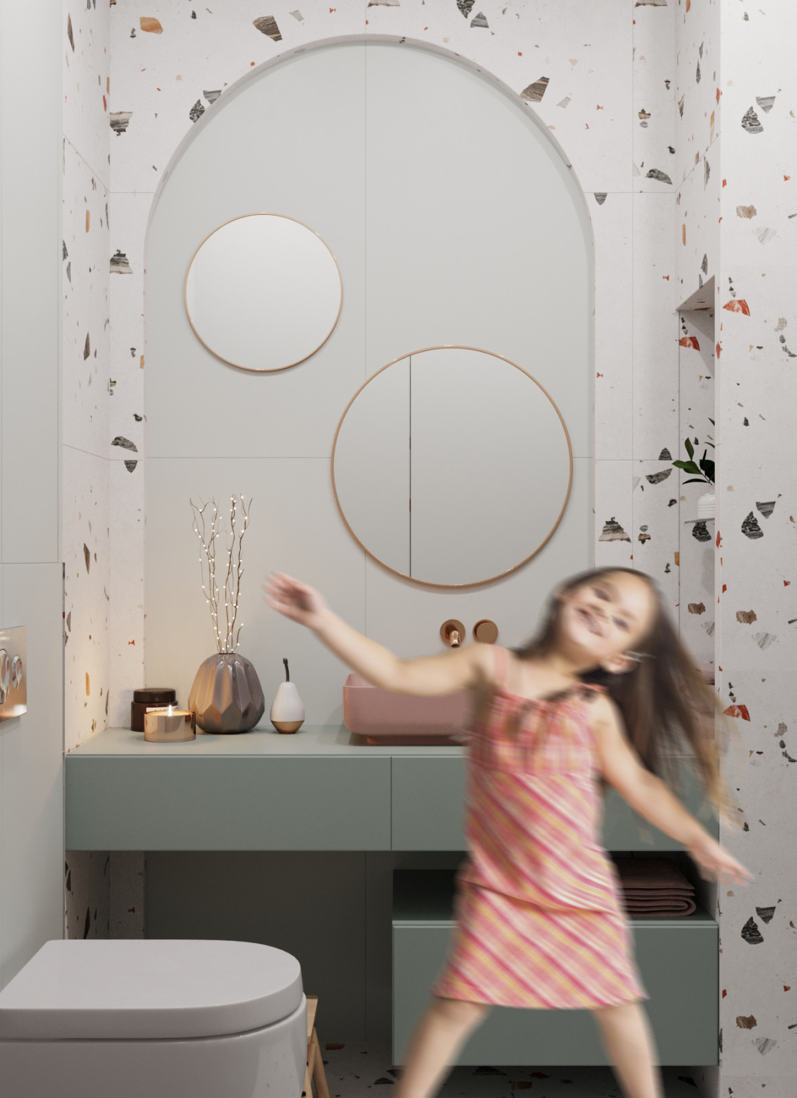 Таунхаус в 3 этажа