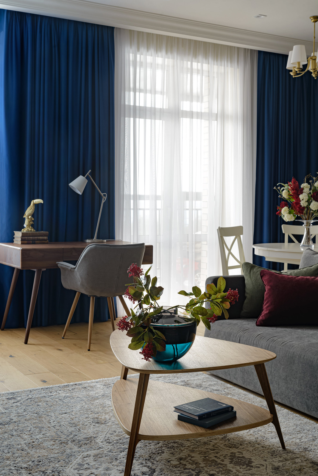 Интерьер квартиры 85кв.м. жк Бульварный Переулок