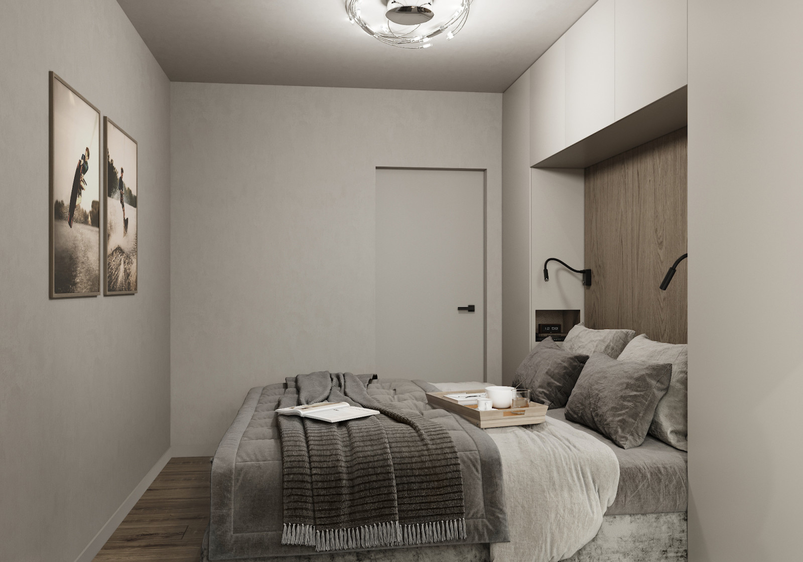 "Прикоснись к природе", квартира в Москве, 68 м2