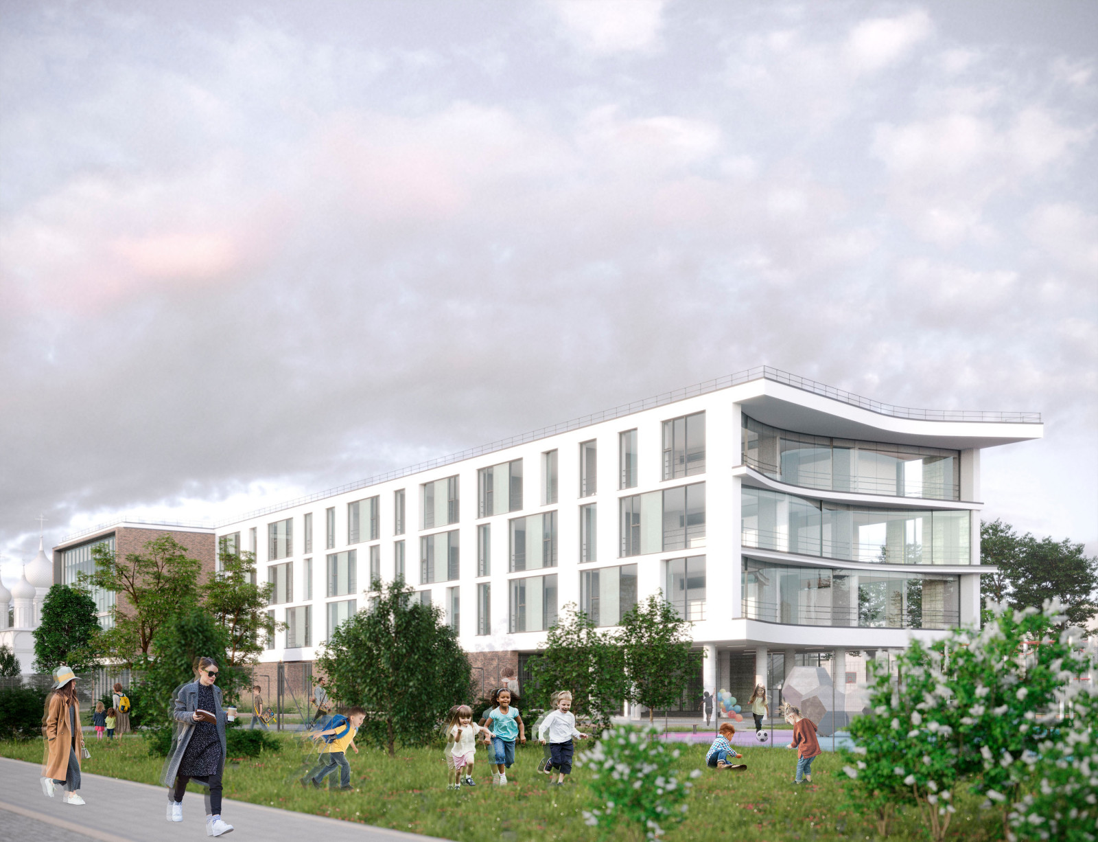 Обложка проекта: Школа на 500 мест. г. Ярославль