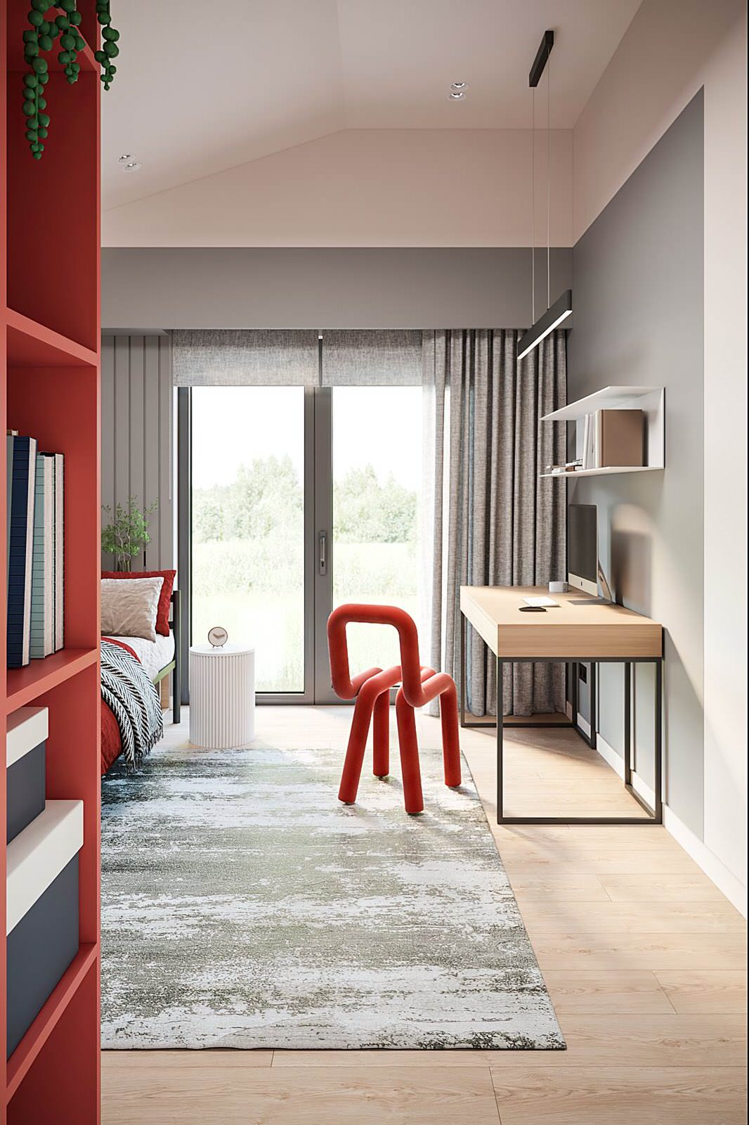 Дизайн интерьера дома 71 м² минимализм Ольховка Кантри Клаб