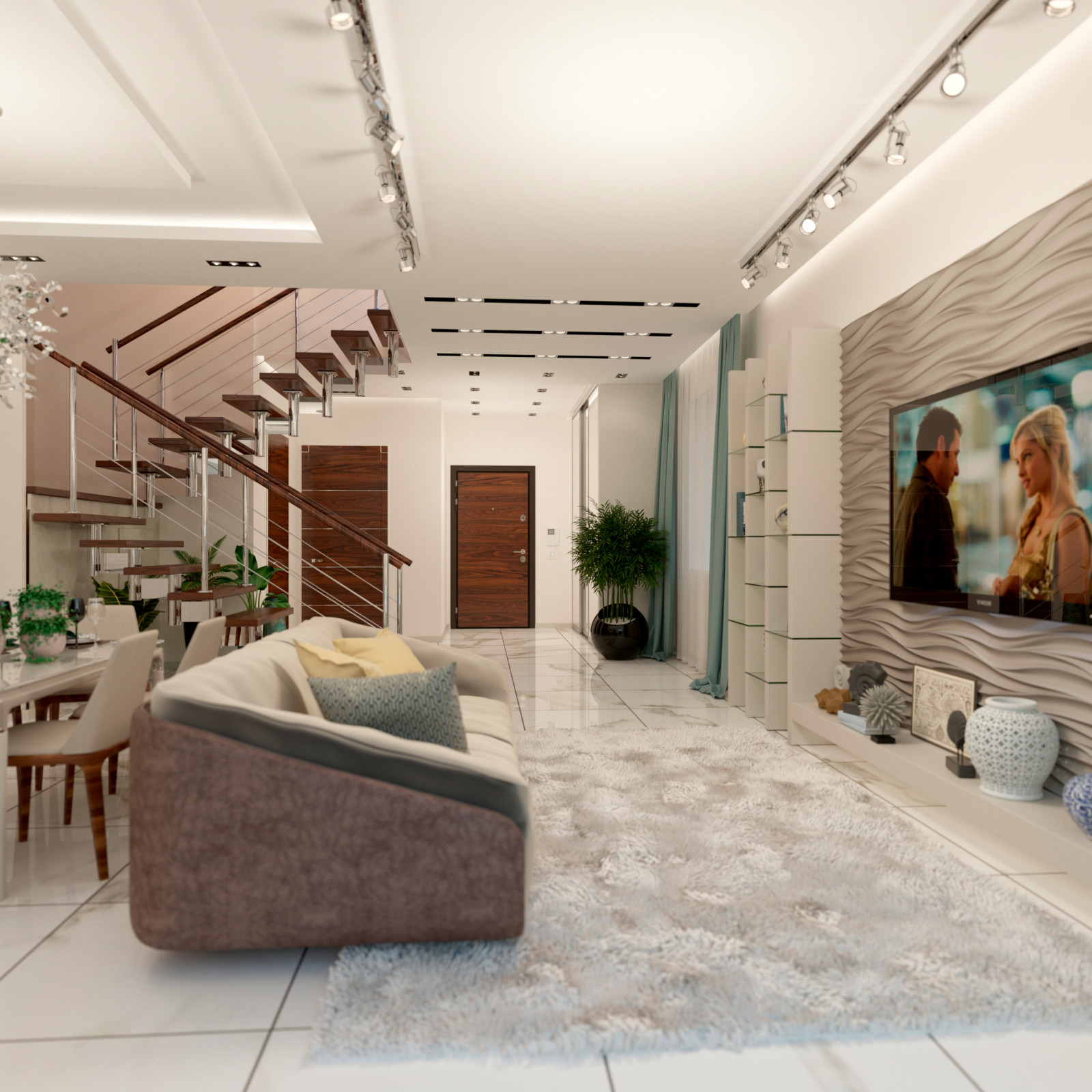 Таунхаус для большой и дружной семьи. Вторая "половина".