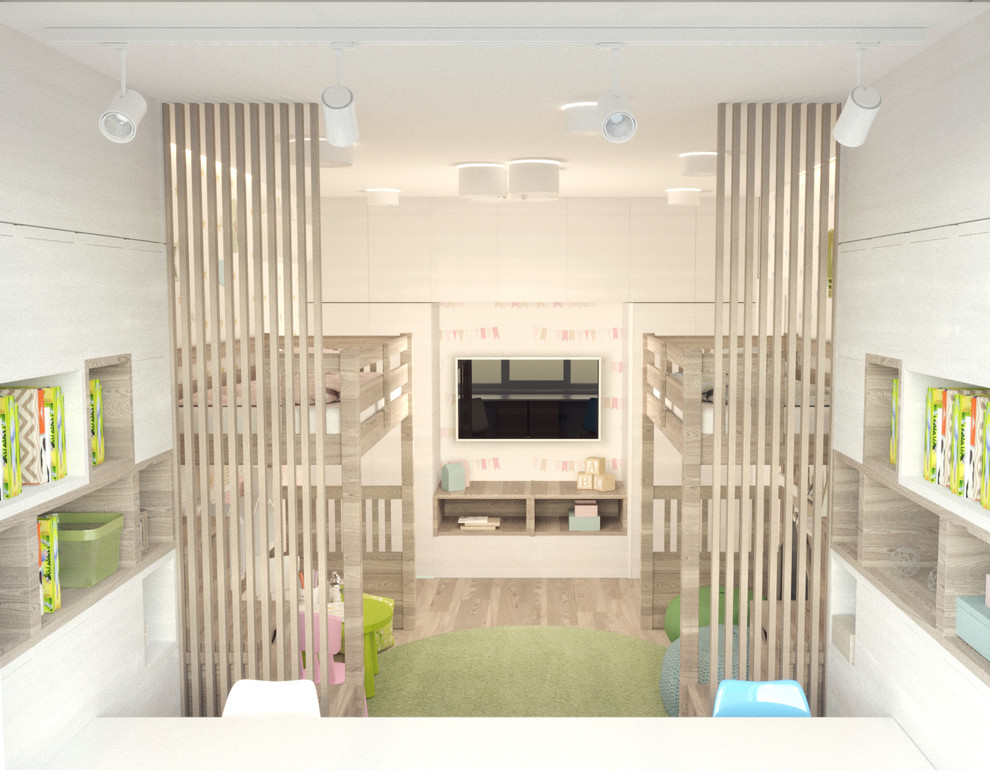 Современная 4хкомнатная квартира для большой семьи