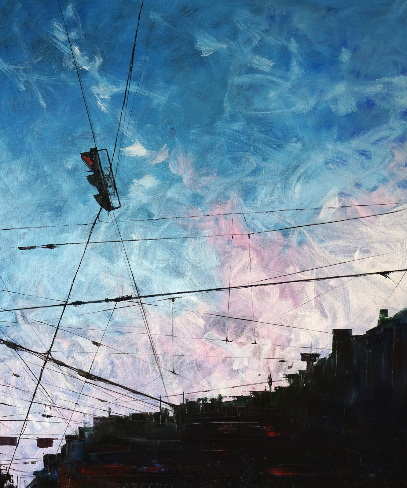 Обложка проекта: «SPb» холст, масло 100х110