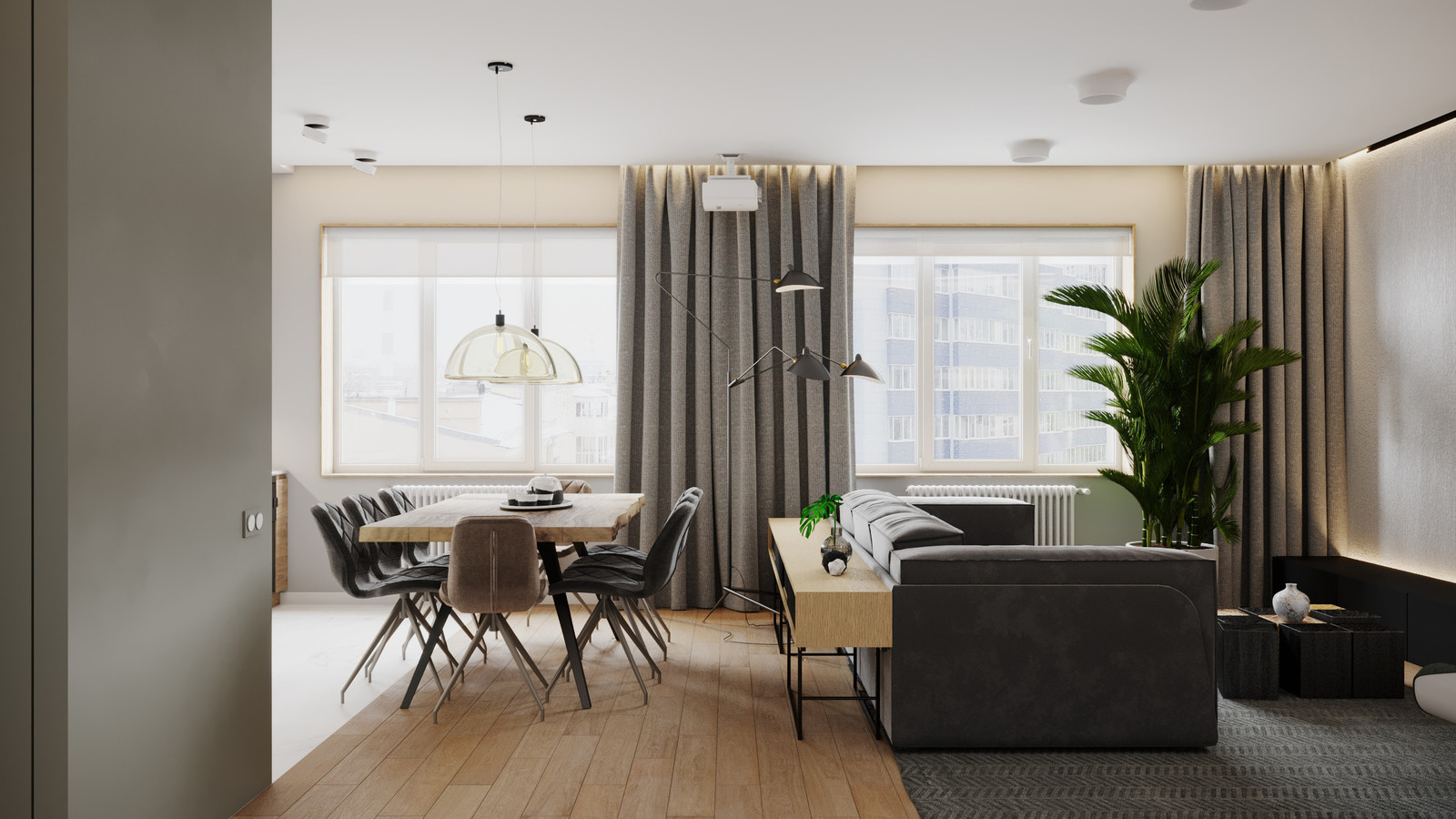 Квартира в современном стиле в ЖК "Богемия"