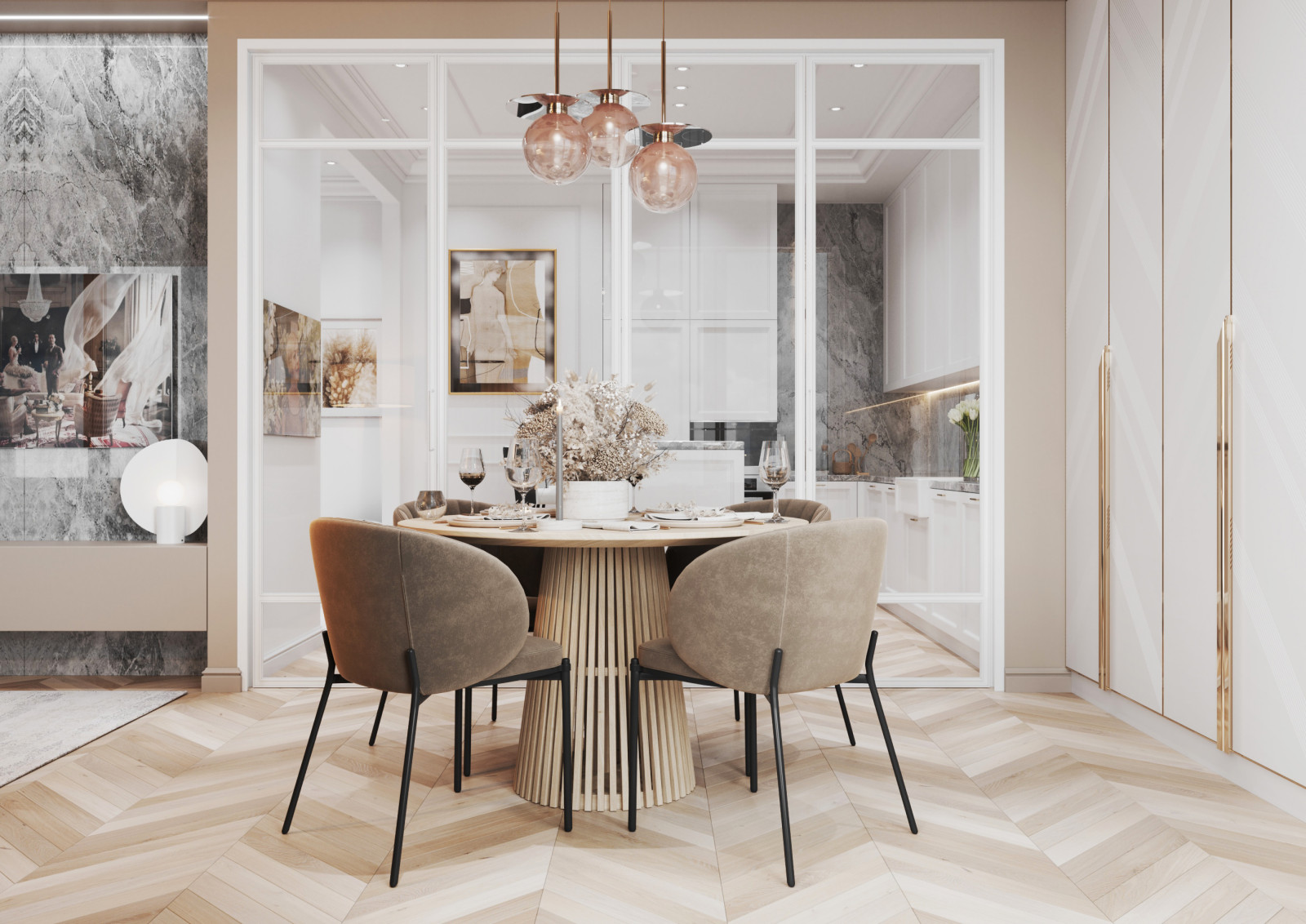 Дизайн-проект квартиры в ЖК NEVA HAUS (Нева Хаус)