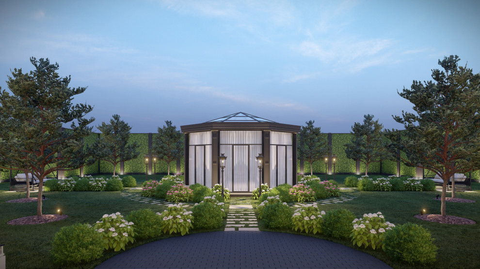 Разработка и оформление проекта загородной резиденции в классическом стиле