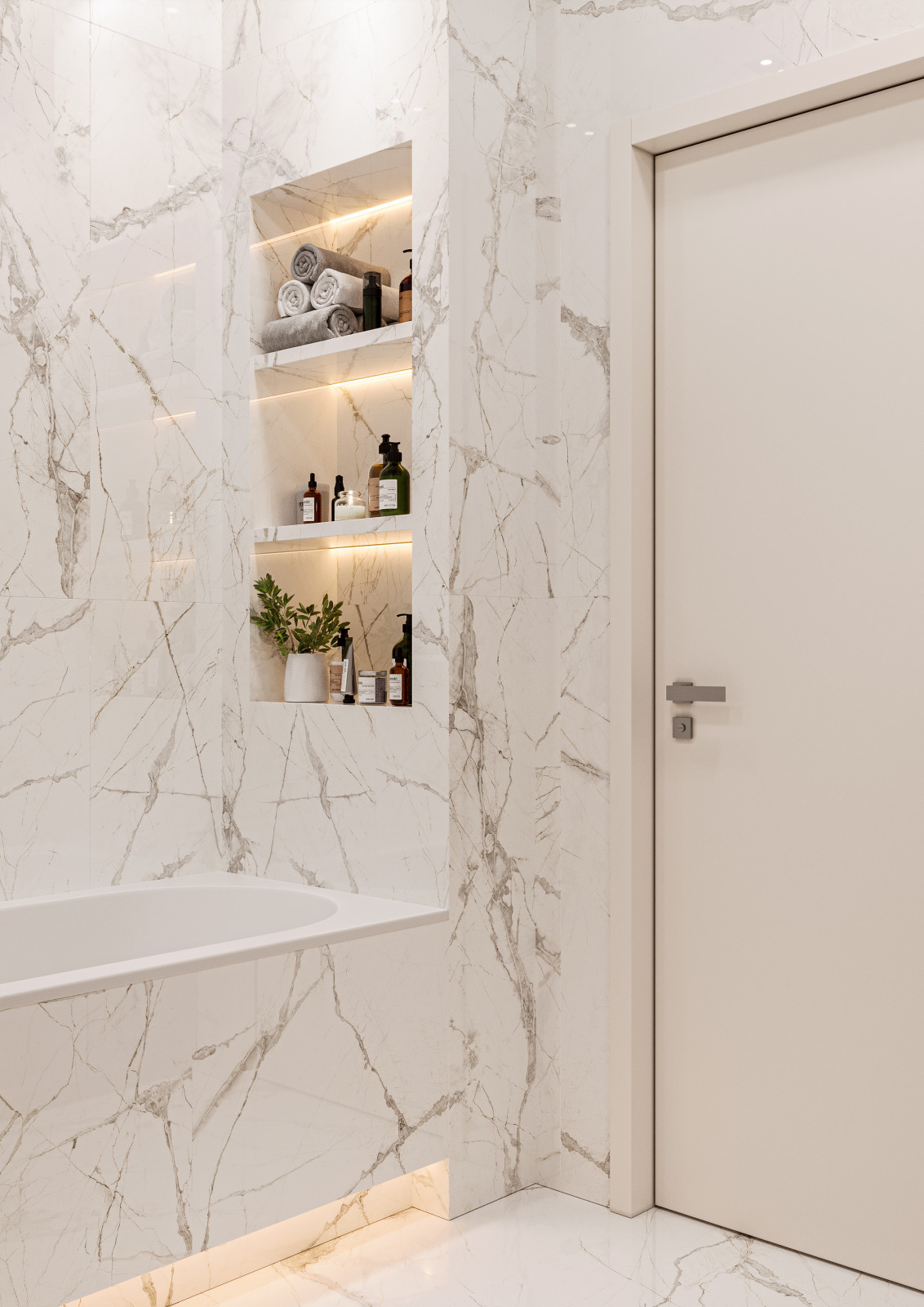 Дизайн проект интерьера  level Нагатинский