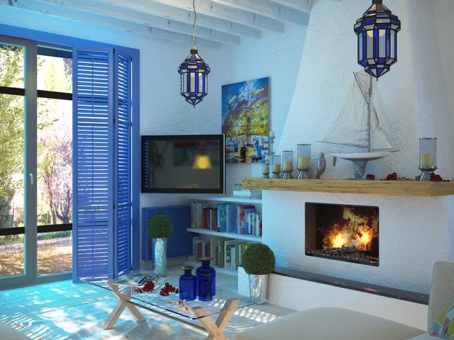 Sea theme in the interior design + 3 examples