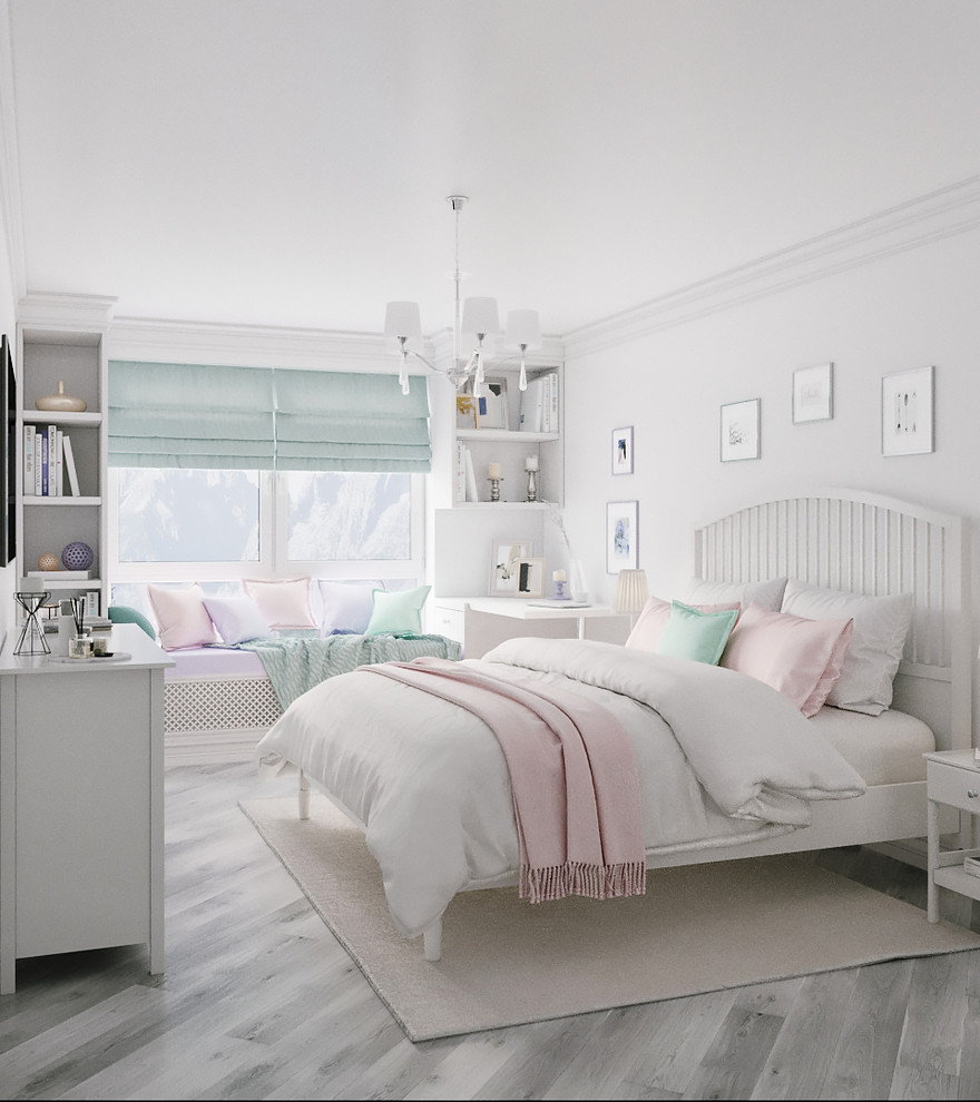 Квартира в белом цвете