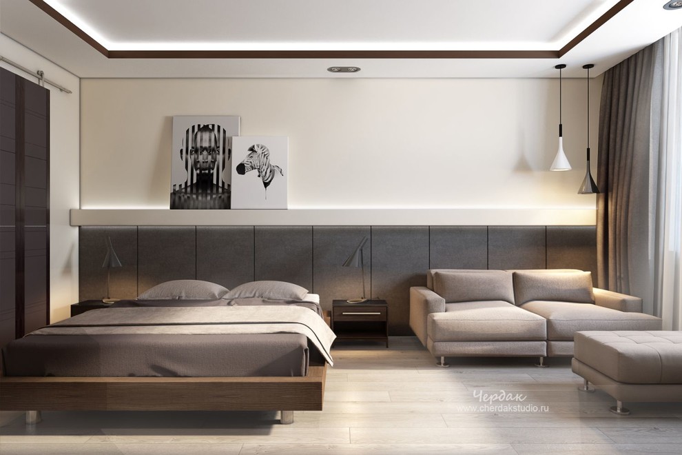 Обложка проекта: Дизайн-проект однокомнатной квартиры в стиле минимализм