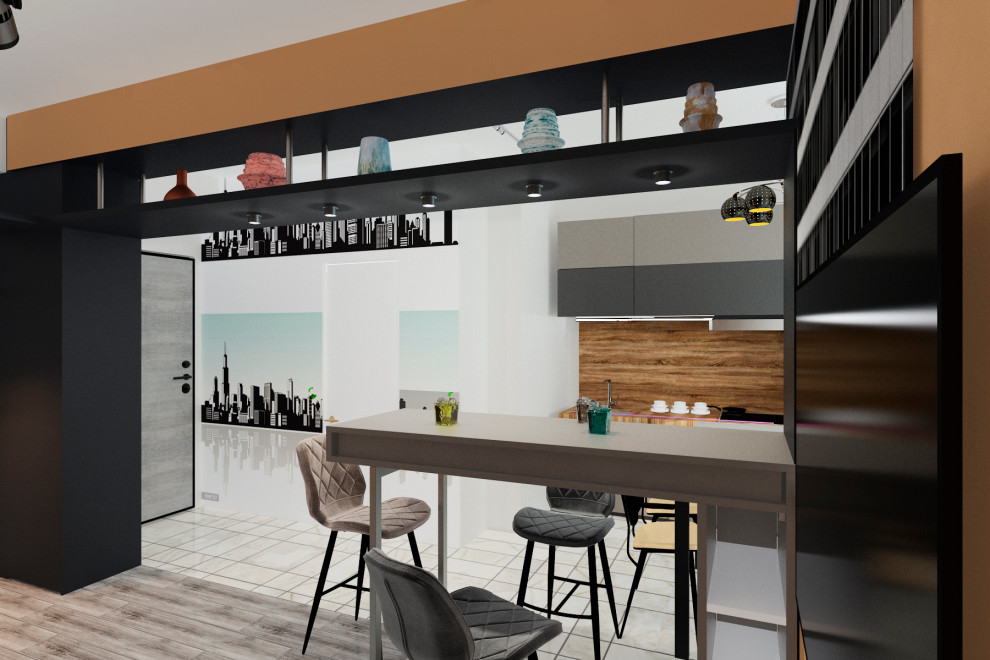 "Несерьёзный интерьер" Квартира в Сочи для отдыха