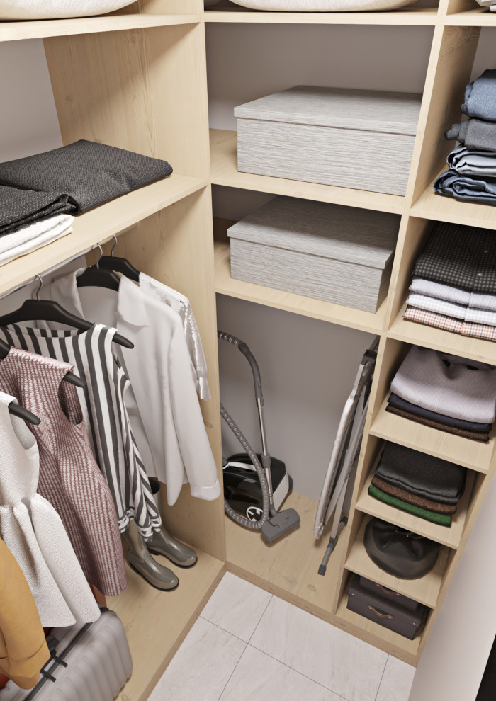 Innenarchitektur einer kleinen Wohnung