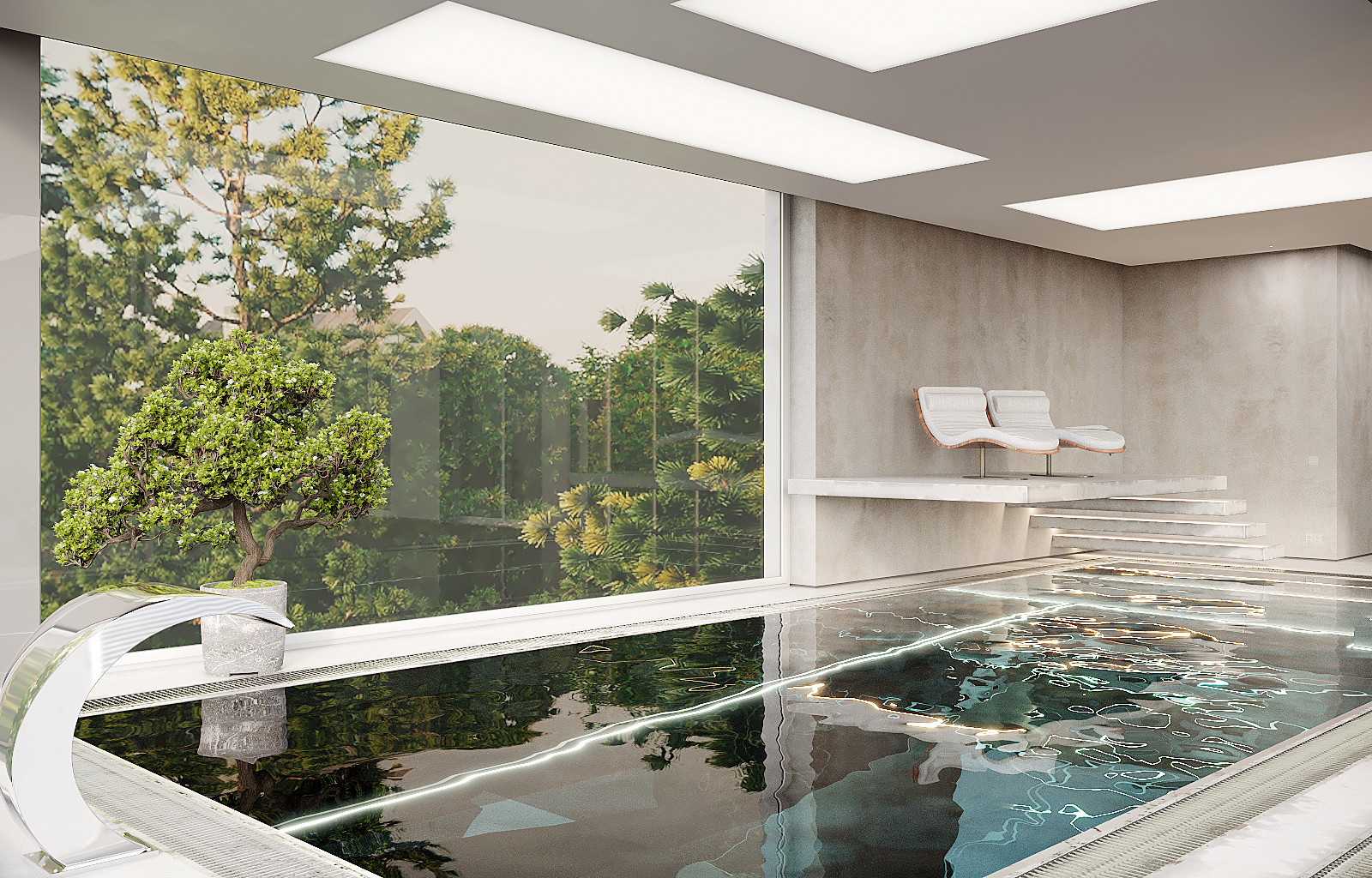 Дом с бассейном