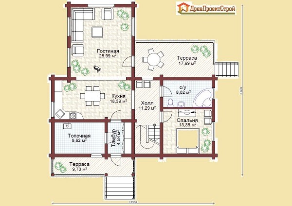 Проект дома № 16