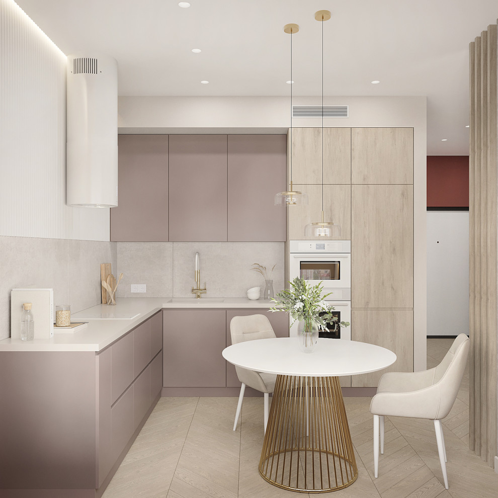 Жк "Огни", проект квартиры-студии в Москве.