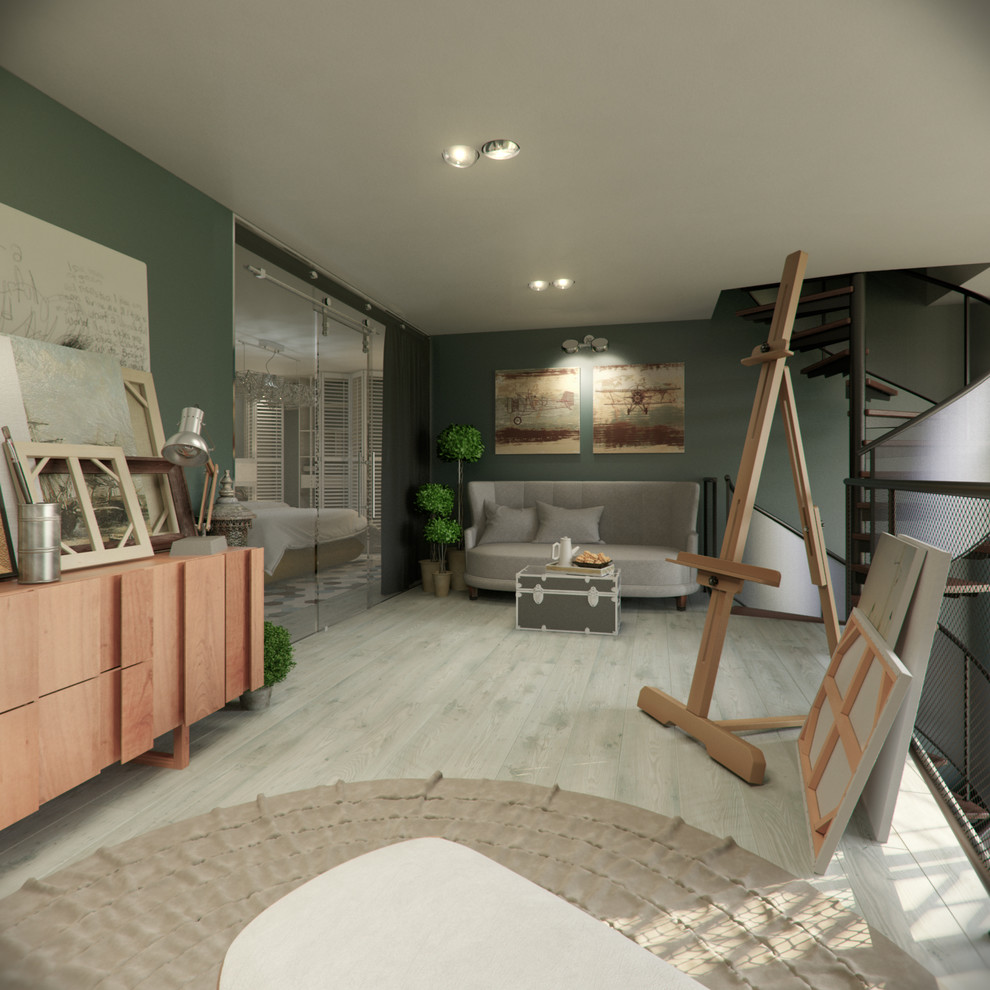 Комплекс «Квартал JAZZ». Квартира 6, 13. стр.2 с антресольной частью